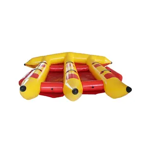 New design water boat inflatable outside air fly fishing tube inflatable water game for sale
