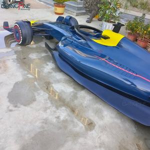 수제 1:1 스케일 대형 SS F1 레이싱카 모델 소품 금속 맞춤형 스테인리스 스틸 자동차 조각 전시용 - Product Image 4