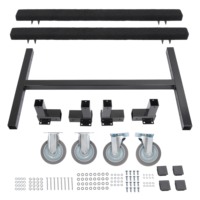 Chariot de rangement réglable pour motomarines PWC Dolly Boat Jet Ski Stand 1800LBS