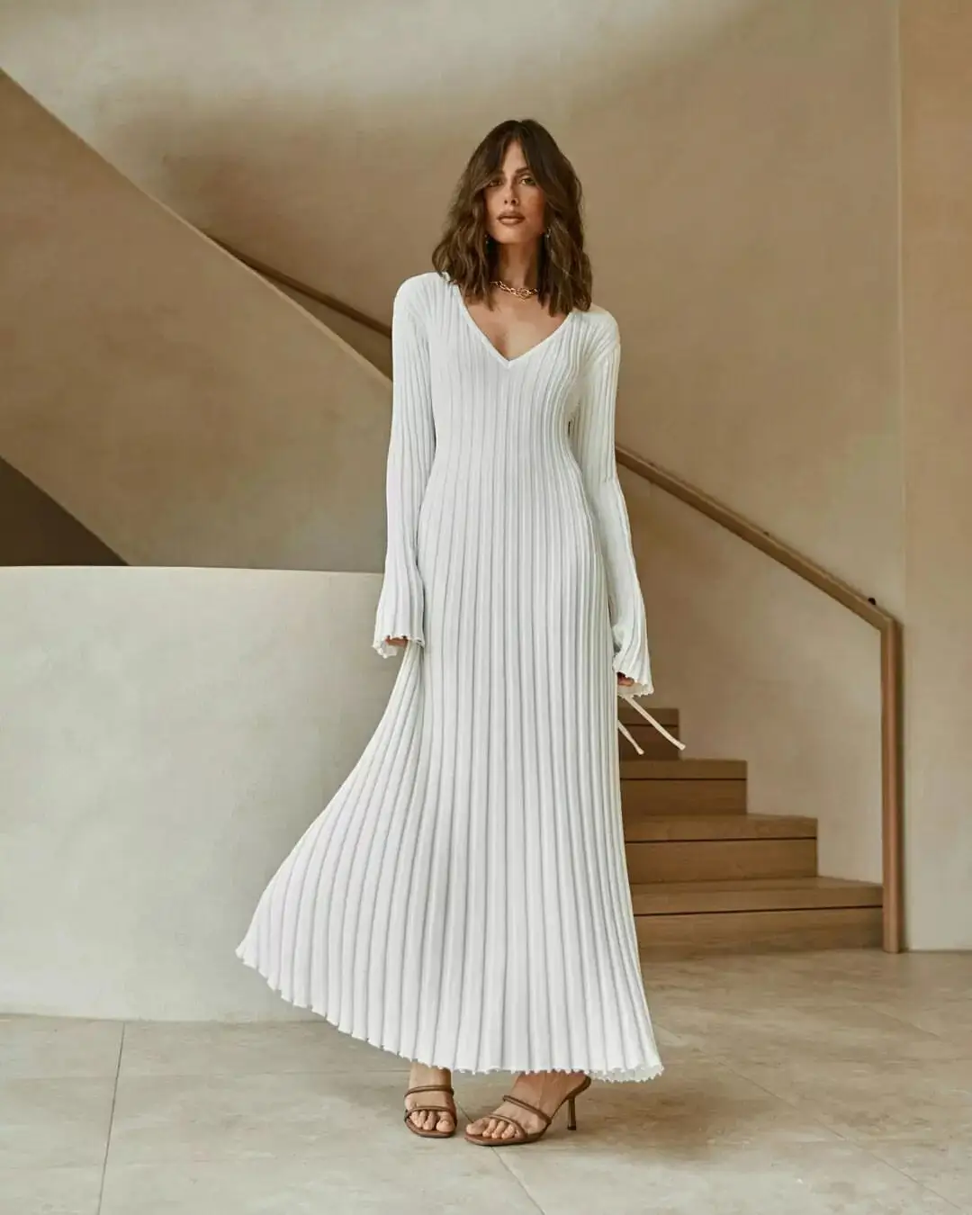 2023 Соблазнительная Повседневная элегантная длинная однотонная женская юбка с индивидуальным дизайном