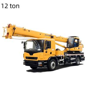 Chine Top Brand New <span class=keywords><strong>Mini</strong></span> Canne à bras hydraulique Grue de camion à flèche mobile de 12 tonnes Xct12 Grue de cargaison 10 tonnes Meilleur prix - Product Image 1