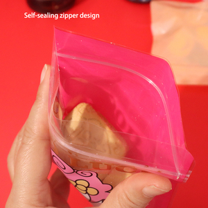 Trong Kho 3 Bên Con Dấu Gói Pouch Ziplock Nhựa Heatseal Ăn Được Mylar Kẹo Biscutes Cookie Snack Thực Phẩm Đóng Gói Túi - Product Image 4