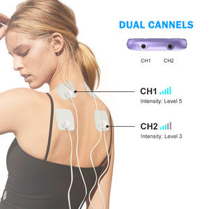 Appareil de massage <span class=keywords><strong>TENS</strong></span> EMS multifonctionnel rechargeable 3-en-1 à usage domestique avec affichage numérique - Product Image 3