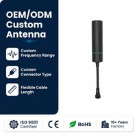 Antenne de passerelle IoT extérieure 433 MHz SMA Mâle 5dBi à gain élevé, antenne flexible col de cygne rotative, prise en charge OEM ODM personnalisée