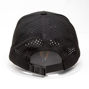 Gorra de Béisbol Personalizada de 5 Paneles con Orificios Láser, Impresión de Malla, Logotipo Serigrafiado, Gorra Deportiva de Golf Perforada - Product Image 4
