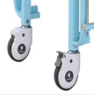 MN-CB002 2 Kranklı Manuel Ayarlanabilir Çocuk Yatağı Pediatrik Yatılı Hastalar İçin Tıbbi Yatak - Product Image 5