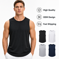 Débardeur Homme Premium à Séchage Rapide et Respirant, Coupe Slim Élastique, Personnalisable avec Logo OEM
