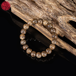 สร้อยข้อมือไม้โมรามาเลย์ลูกปัดน้ำมันทรงกลมขนาด10มม. ทำจากไม้ชั้นดีเครื่องประดับของขวัญสุดหรูราคาดีที่สุด - Product Image 1