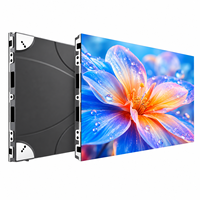 Écran LED d'affichage intérieur à louer, panneau en aluminium moulé sous pression, HD couleur pleine, mur vidéo LED à raccordement sans soudure
