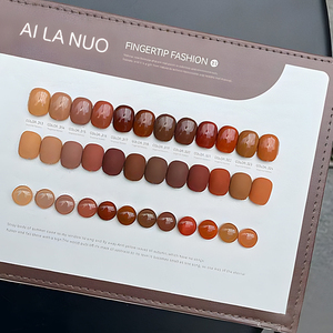 AILANUO Proveedor Salón de uñas Esmalte de uñas profesional Gel Esmalte Uv Gel 12 colores Set Caja Personalizada Semipermanente Nail Art Supplies - Product Image 2