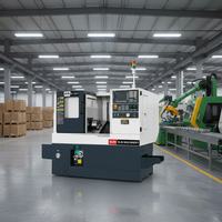 Tour CNC horizontal à lit incliné de moyenne capacité CHUANGCUN BL-S32/32T, technologie taïwanaise, à broche unique, 2 axes, haute précision, automatique