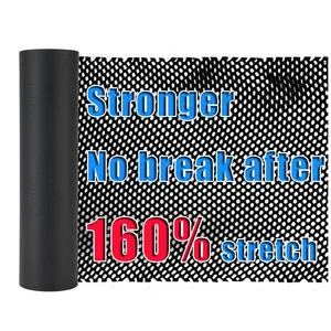 Proveedor de papel de nido de abeja Embalaje de tamaño pequeño Negro Azul Blanco Color rojo Relleno de huecos Protector 30Cm X 10M 15 "200 'Rollo de embalaje