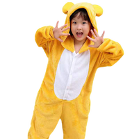 Pyjama Kigurumi Ours en Peluche pour Adultes et Enfants – Tenue d'été assortie – Nouveauté Noël – Vente Flash