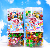 Halal JDH Earth Spider Eyeball 3D Explosie Gummy Candy Fruitig Aroma Meerkleurig Zoete Smaak Fruit Sandwich Hot Sale Fles