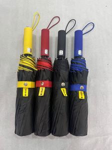 Parapluie professionnel pliable en 3 sections, logo personnalisé, extra large, robuste, résistant <span class=keywords><strong>au</strong></span> <span class=keywords><strong>vent</strong></span>, vente en gros, idéal pour les cadeaux d'entreprise - Product Image 2