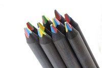 Crayons de couleur HB à peindre soi-même pour enfants, ensemble artistique arc-en-ciel 7 couleurs pour livres de coloriage et dessin - GuoLong