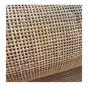 Anyaman Rotan Alami Grosir Cina untuk Dekorasi Furnitur, Anyaman Rotan Alami 6X6 Jaring Terbuka - Product Image 1