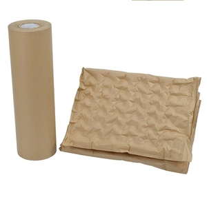 <span class=keywords><strong>Rouleau</strong></span> d'emballage écologique en bois recyclé vert en mouvement <span class=keywords><strong>Rouleau</strong></span> de rembourrage en nid d'abeille <span class=keywords><strong>Rouleau</strong></span> d'emballage de coussin perforé - Product Image 4