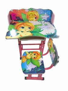 Mesa de Estudio para Niñas de Alta Calidad, Diseño Metálico para Niños - Product Image 5