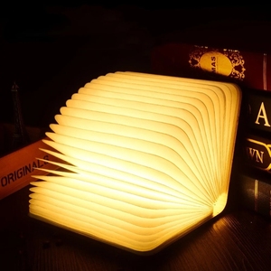 Lámpara de libro USB luz libro lumio plegable decorativa varios tamaños habitación de Navidad creativa - Product Image 5