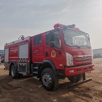 Nouveau camion-citerne de pompiers tout-terrain diesel - Transmission automatique 4x2, norme Euro 5, capacité du réservoir de 3000 L pour la lutte contre les incendies