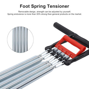 Ngực giãn nở, có thể tháo rời đạp thép mùa xuân kháng ban nhạc Thiết bị tập thể dục puller tay nắm cơ bắp đào tạo <span class=keywords><strong>Exerciser</strong></span> - Product Image 4