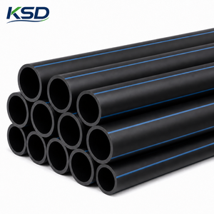 Tuberí<span class=keywords><strong>a</strong></span> de HDPE para fusión <span class=keywords><strong>a</strong></span> tope PN16 PE100 SDR11 al por mayor para suministro de agua en construcción, marca JIANTONG DN20-DN1200 - Product Image 1