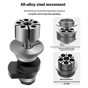 Sander pneumatique Taiwan Prima de 5 pouces, tête de ponçage à sec, machine à poncer, polissage à l'air pour voitures, polisseuse pour voitures - Product Image 3