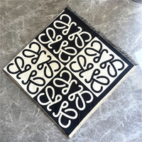 2023 nouveau motif géométrique femmes hiver écharpe grand Pashmina 130cm chaud cachemire épais carré châle adulte traditionnel châles