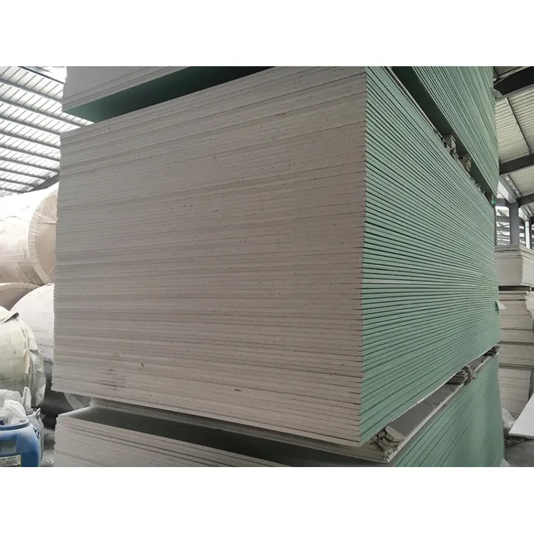 European Standard Colour Painted Plasterboard Factory