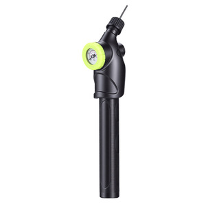 Portable Mini Air Pump Black Manual <b>Inflation</b> For Basketball Bidirectional 11B Dial - Product Image 2
