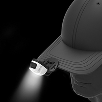 Lampe frontale LED portable rechargeable étanche 14 lumens, faisceau réglable, inclinaison à 90°, portée 50m, batterie sèche pour