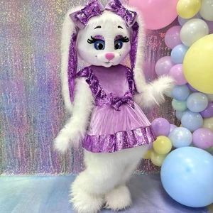 New Customized Teddy Bear <strong>Rabbit</strong> Mascot <strong>Costume</strong> Cosplay Fursuit Advertising Carnival Halloween Fancy Dress for <strong>Adult</strong> - Product Image 5