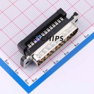 1658613-2 D-Sub/VGA Connector Connector ( Gender: Male )( Total Number of PINs: 25P )( Number of Rows: 2 ) - Product Image 1