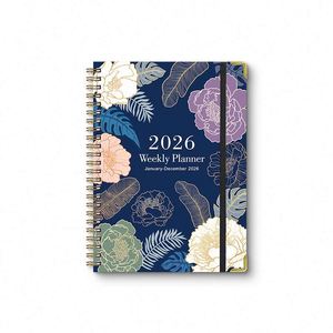 Cuaderno en Inglés 2026 A5, Agenda Espiral, Diario, Organizador, Tapa de Papel, Libro de Ejercicios de Escritura, Libro de Horarios - Product Image 5