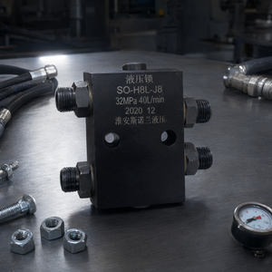 เช็ควาล์วไฮดรอลิก SO-H8L-J8 32MPa 40L/min ตัวล็อคเหล็กคาร์บอนสำหรับระบบไฮดรอลิก - Product Image 2