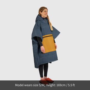 Sac de couchage portable sacs de couchage en plein air Cape Cape avec chapeau hiver à capuche Poncho couverture paresseuse sac de couchage léger - Product Image 3