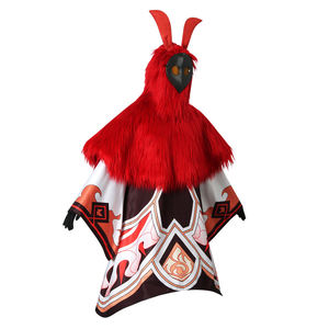 Costumes de cosplay Abyss Mage Genshin Impact, tenue aux attributs Eau, Glace, Feu, Tonnerre, cape, masque, ensemble complet pour Halloween et carnaval - Product Image 3
