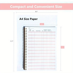 Sổ kế toán sổ sách thu nhập chi phí theo dõi Nhật ký sổ Séc Doanh Nghiệp Nhỏ đăng ký sổ Séc cá nhân - Product Image 4