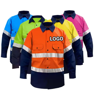 Uniforme <span class=keywords><strong>de</strong></span> Trabajo <span class=keywords><strong>de</strong></span> Alta Visibilidad con Logotipo Personalizado para Hombre, Ropa <span class=keywords><strong>de</strong></span> Trabajo <span class=keywords><strong>de</strong></span> Manga Larga, Ropa <span class=keywords><strong>de</strong></span> Seguridad Reflectante <span class=keywords><strong>de</strong></span> Alta Visibilidad - Product Image 1