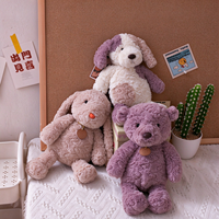 Peluche Z Bunny, jouet en peluche mignon lapin-ours, cadeau unisexe pour enfants, fête, anniversaire, en coton PP
