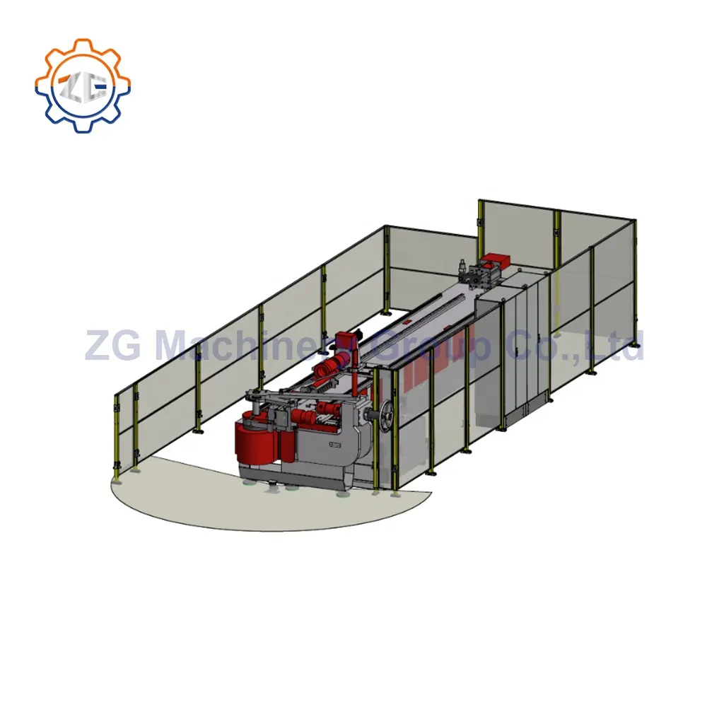 ZG 75CNC Bumper REEL Handrails Grab Bar Serpentine Pipe Bending Machine