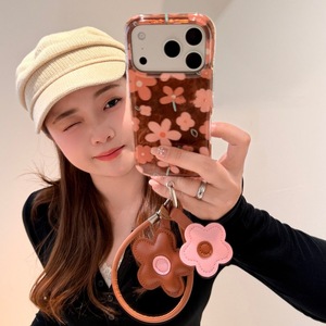 จี้รูปดอกไม้ XP014 เหมาะสำหรับเคสโทรศัพท์มือถือรุ่น 18promax, เคสป้องกันรุ่นใหม่ iPhone17 16Pro niche 151413 - Product Image 1