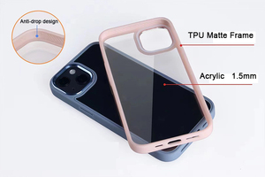 Custodia all'ingrosso per telefono cellulare in acrilico trasparente trasparente TPU per <span class=keywords><strong>iPhone</strong></span> 12 Pro Max antiurto custodia per telefono per <span class=keywords><strong>iPhone</strong></span> <span class=keywords><strong>11</strong></span> - Product Image 4