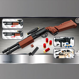 ชุดตัวต่อปืนทหาร Remington <span class=keywords><strong>M870</strong></span> ตัวต่อปืนแบบถอดประกอบได้ ของเล่นตัวต่อปืน - Product Image 5