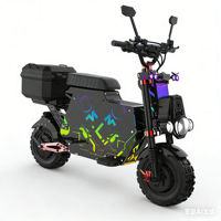 Trottinette électrique A7max 40V double 1000W en alliage d'aluminium, étanche, pliable, batterie lithium 40Ah, autonomie 90-120KM, vitesse 95KM/H