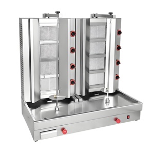 Máquina Comercial <span class=keywords><strong>de</strong></span> Shawarma <span class=keywords><strong>de</strong></span> 8 Quemadores, <span class=keywords><strong>Asador</strong></span> Vertical <span class=keywords><strong>de</strong></span> Acero Inoxidable para Doner Kebab y Gyro, para Restaurantes y Tiendas <span class=keywords><strong>de</strong></span> Comida - Product Image 2
