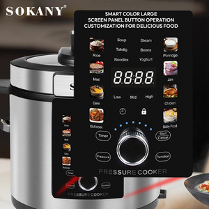 Cuisinière électrique multifonctionnelle SOkany 7L, appareil électroménager 7L, <span class=keywords><strong>autocuiseur</strong></span> électrique multifonctionnel, cuiseur à riz <span class=keywords><strong>Silver</strong></span> <span class=keywords><strong>crest</strong></span> - Product Image 5