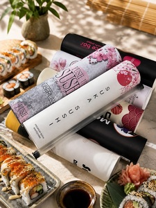 Scatola per Imballaggio Cilindrica con Etichetta Privata, Tubi di Carta Rotondi Resistenti all'Olio per Fast Food e <span class=keywords><strong>Sushi</strong></span> - Product Image 4