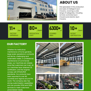 Falciatrice a flagelli cingolata per la gestione dei campi, con altezza di taglio regolabile, doppio motore brushless e telecomando - Product Image 6